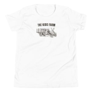 the kids farm t-shirt in the color in white